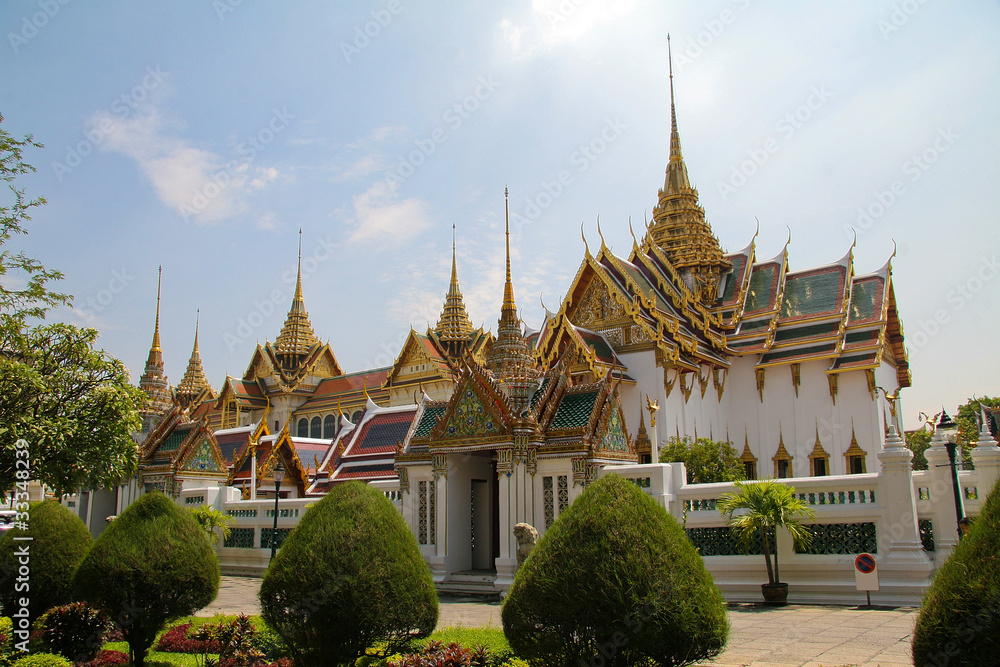 Naklejka premium Grand Palace in Bangkok, Thailand