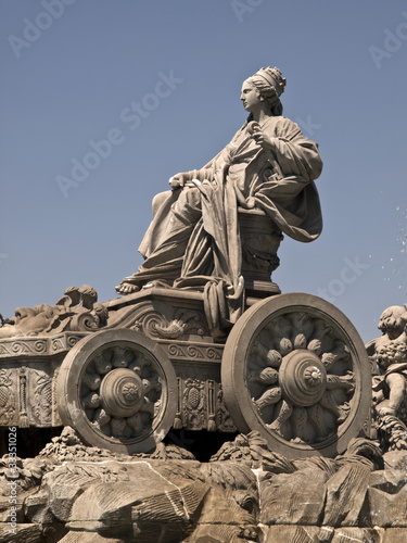 Cibeles Fountain, Madrid photo