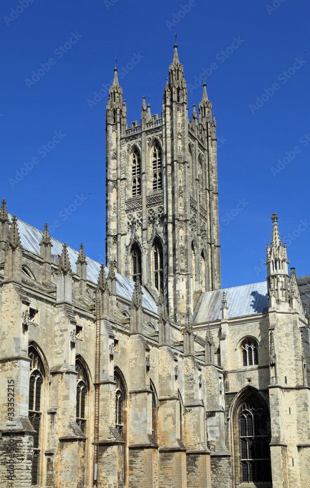 Obraz premium Beautiful Canterbury Cathedral in England