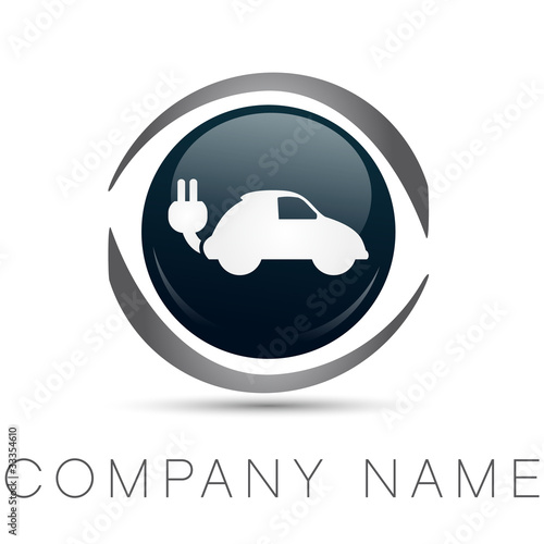 logo voiture électrique