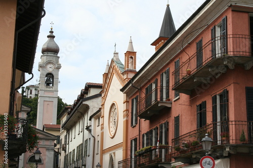 Town of Menaggio along Lake Como in Italy