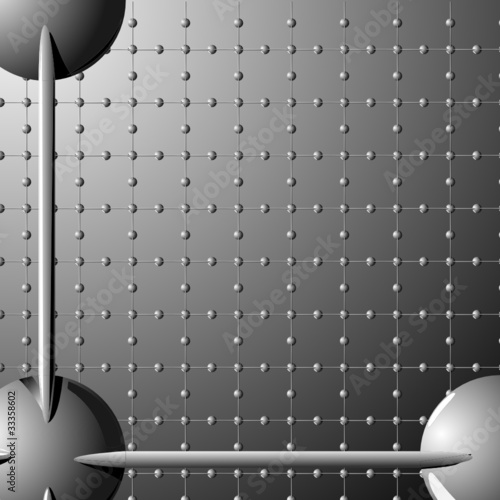 Vector series. Metal texture background