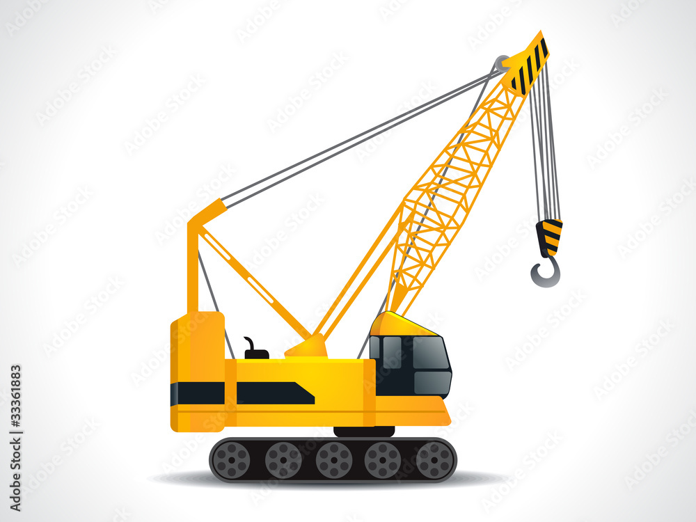 detailed crane vector detailed crane vector