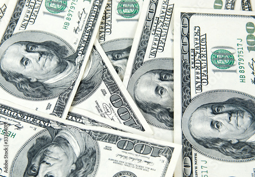 Obraz na płótnie Dollars w salonie