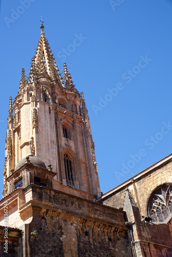 Bell tower of Oviedo's Cathedral