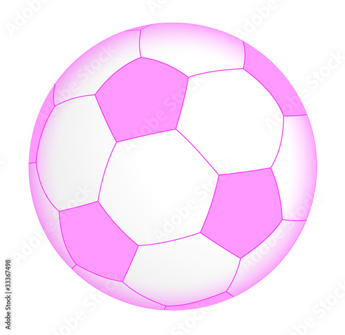 Soccer Ball Pink