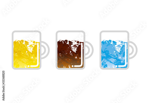 冷たいドリンク