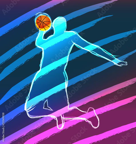 Sport Neon Series Basketball