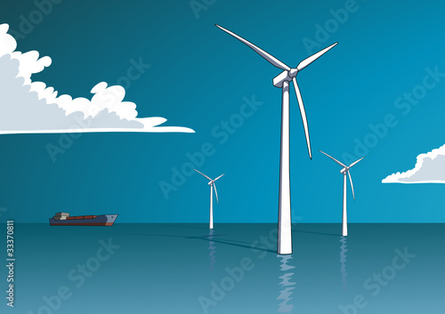 Windenergie, Illustration