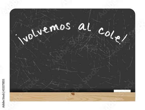 PIZARRA - VOLVEMOS AL COLE