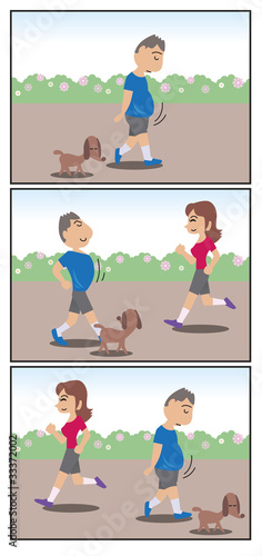 見栄をはる男性