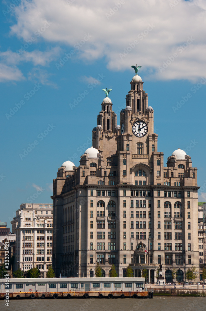 Obraz premium Liverpool Liver Building