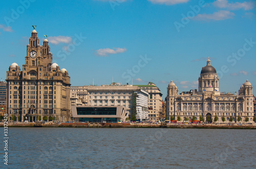 Liverpool Waterfront at Pier Head © artincamera