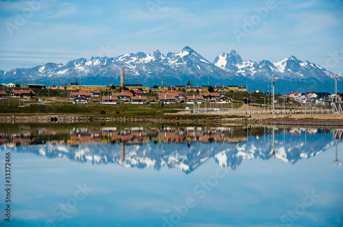 Mountain Reflections, Ushuaia, Tierra del Fuego, Argentina
