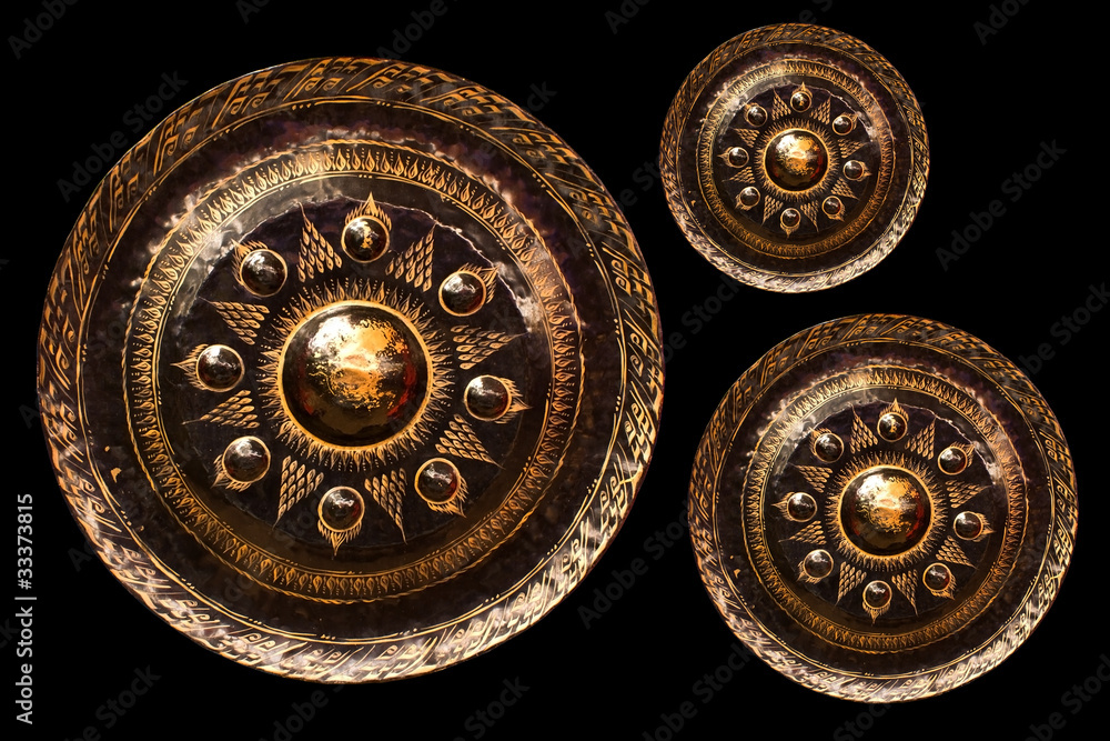 Naklejka premium Gong