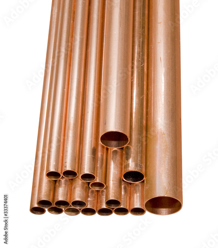 Cooper heating pipes