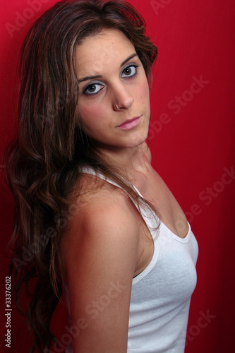 Wallpaper Mural White and red 24 Torontodigital.ca