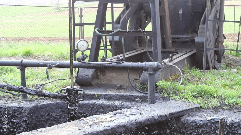 pumpjack detail pumpjack detail