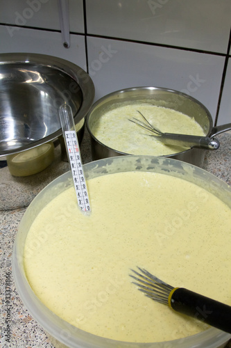 Konstfotografi crème anglaise
