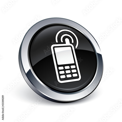 icône bouton internet téléphone