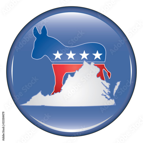 Democrat Virginia Button