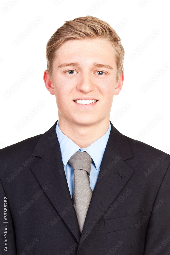 portrait eines jungen geschäftsmannes portrait eines jungen geschäftsmannes