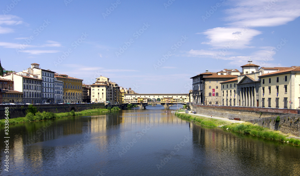 Ponte Vecchio Florenz - die Brücke über den Fluss Arno