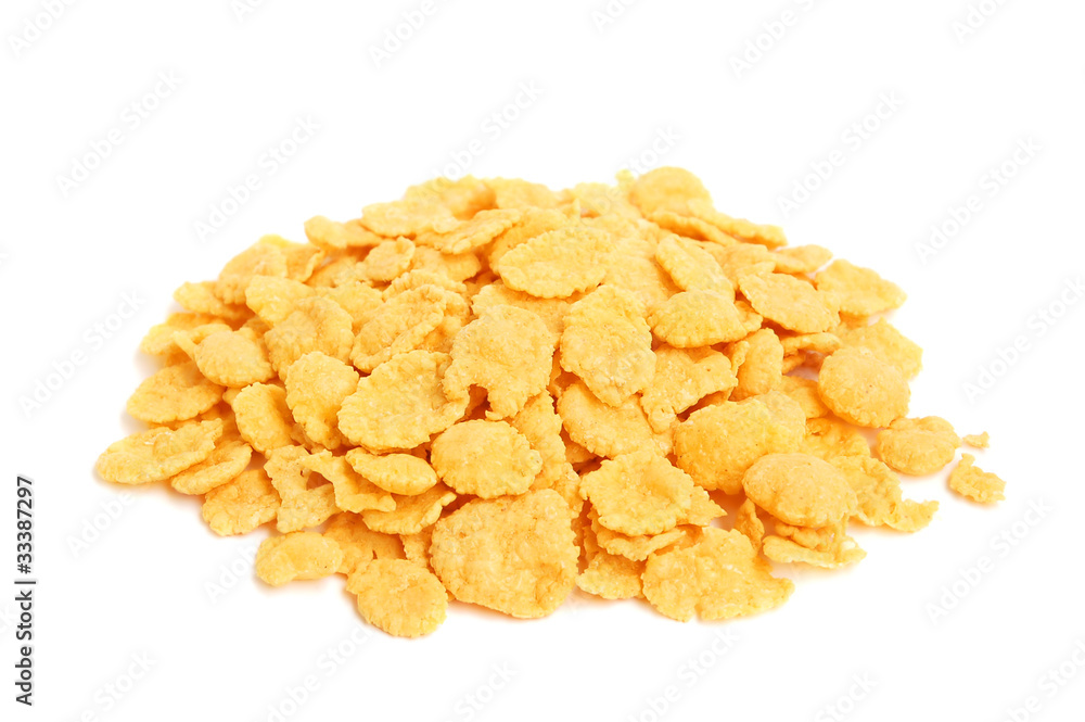Cereal flakes breakfast Cereal flakes breakfast