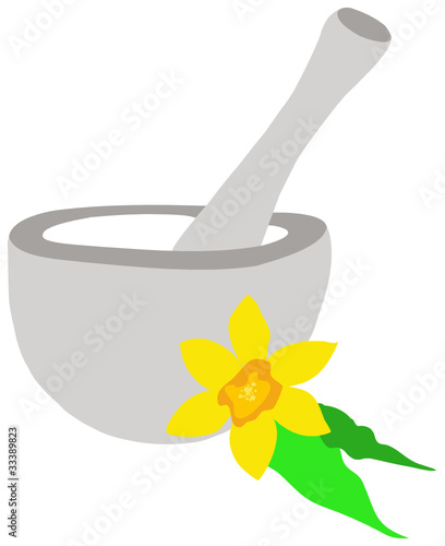 Mörser mit pistill