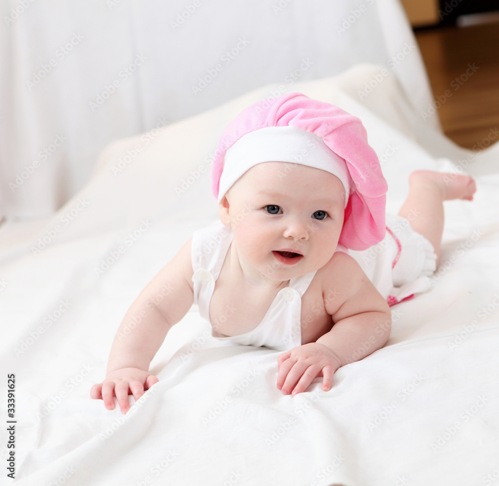 cute baby in hat cute baby in hat