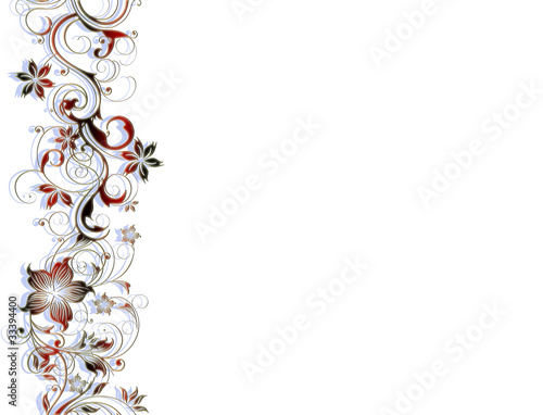 Flower Border Pattern
