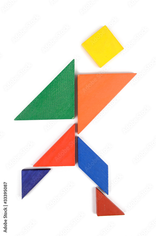 Chinese tangram Chinese tangram