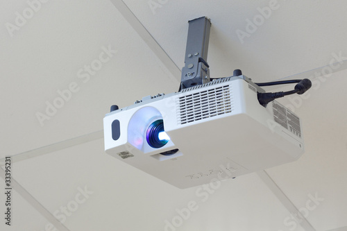 projector on the ceiling photo