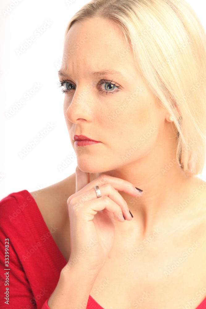 Portrait Blonde Frau