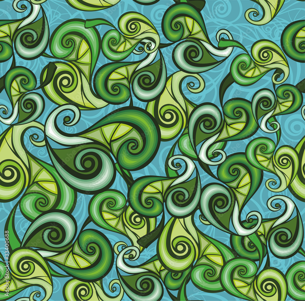 seamless leafy background seamless leafy background