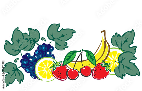 Bunte Früchte