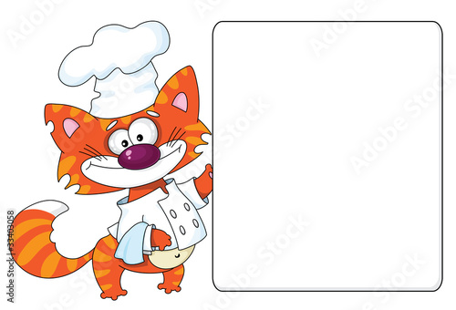 cat the cook and blank