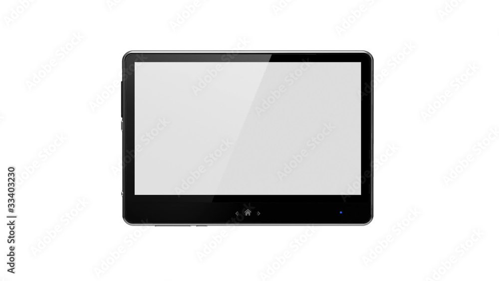 Digital pad ready for your message with alpha channel Digital pad ready for your message with alpha channel