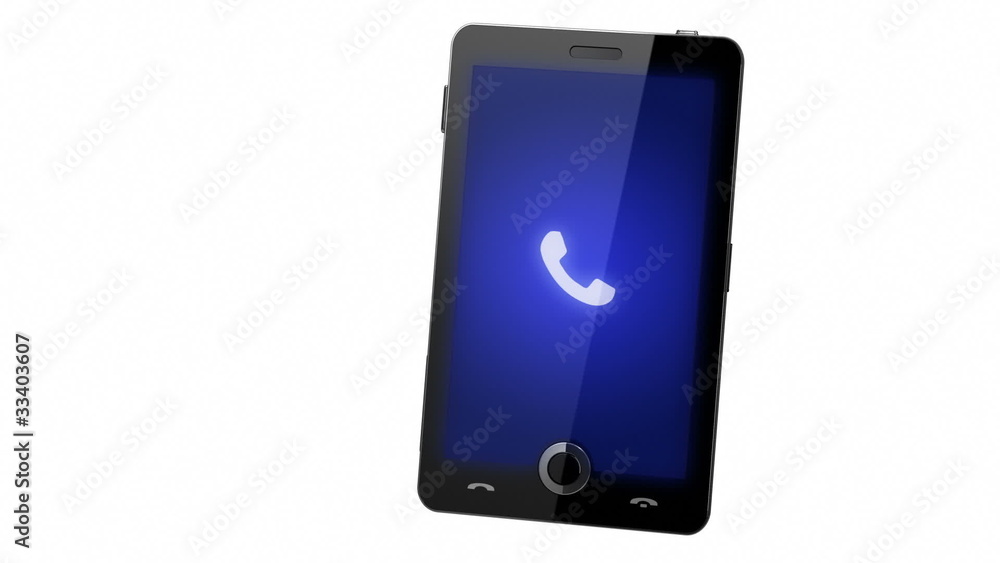 Mobile phone calling concept with alpha Mobile phone calling concept with alpha