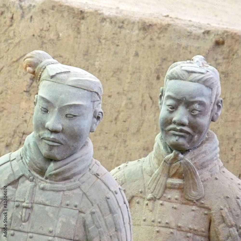 Fototapeta premium soldats d'argile