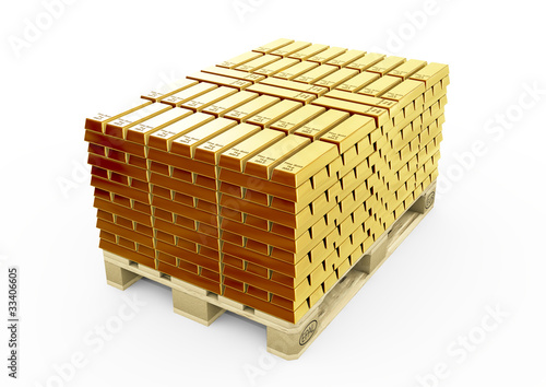 Quadro em tela europalette_gold_03