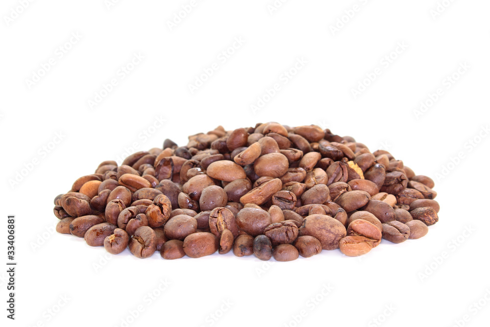 Naklejka premium Kaffeebohnen