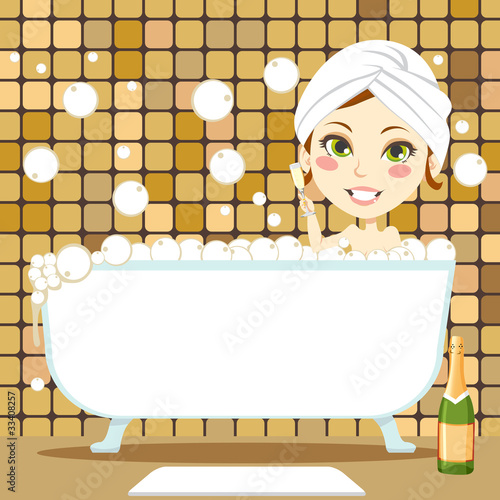 Relaxing Bubble Bath