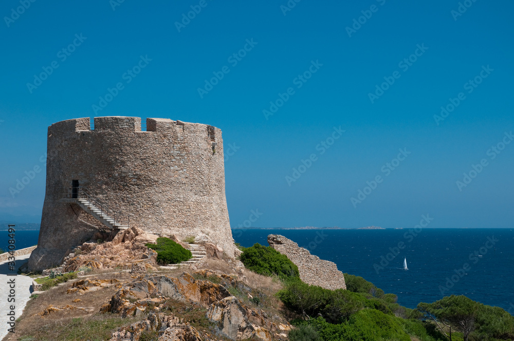 Sardinia, Italy: Santa Teresa Gallura, the spanish tower