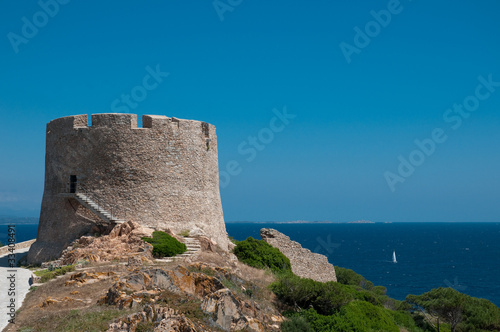 Sardinia  Italy  Santa Teresa Gallura  the spanish tower