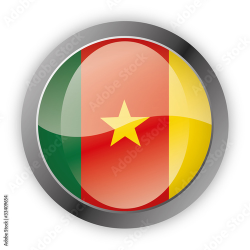Button Afrika - Kamerun Cameroon Cameroun
