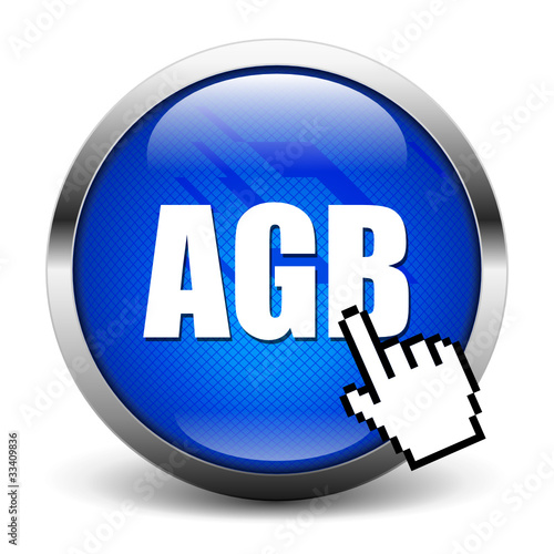 blue AGB button
