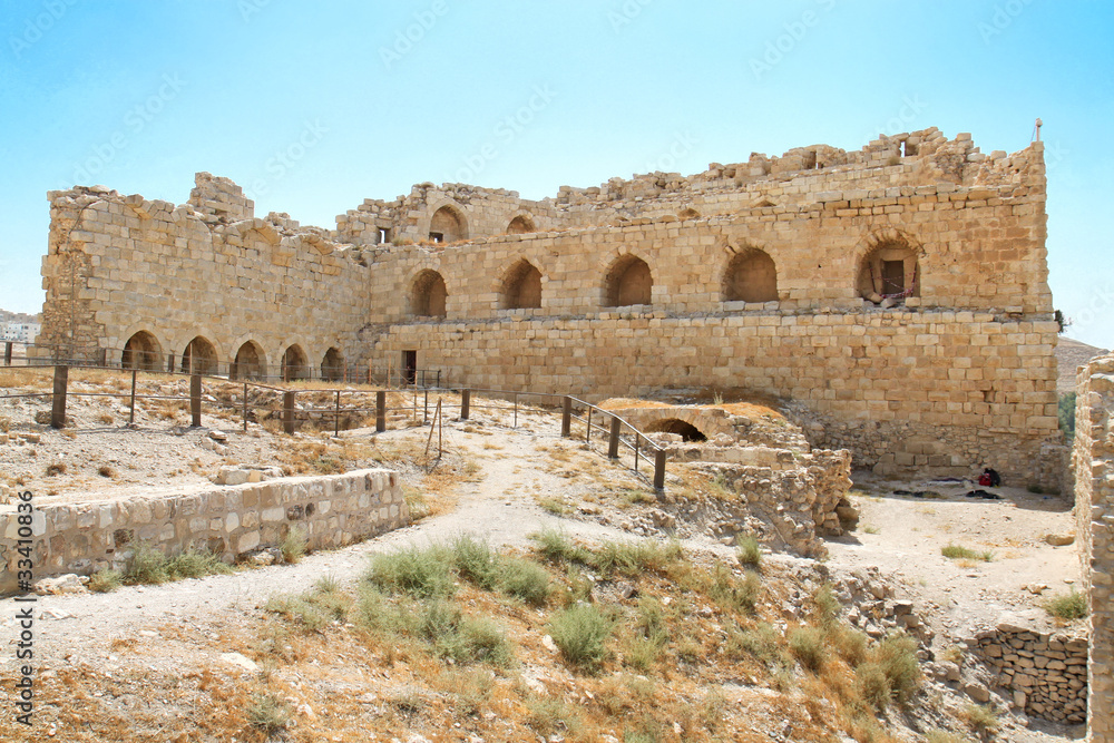 The Crusader fortress of Karak, Jordan.