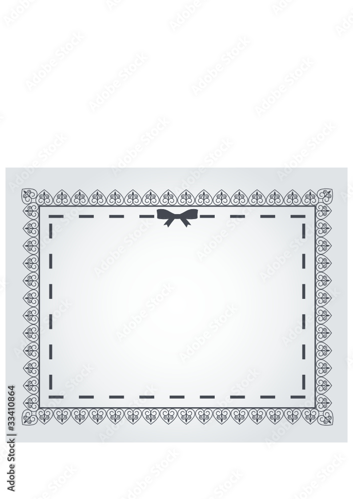 Beautiful background with lace ornaments. Vector