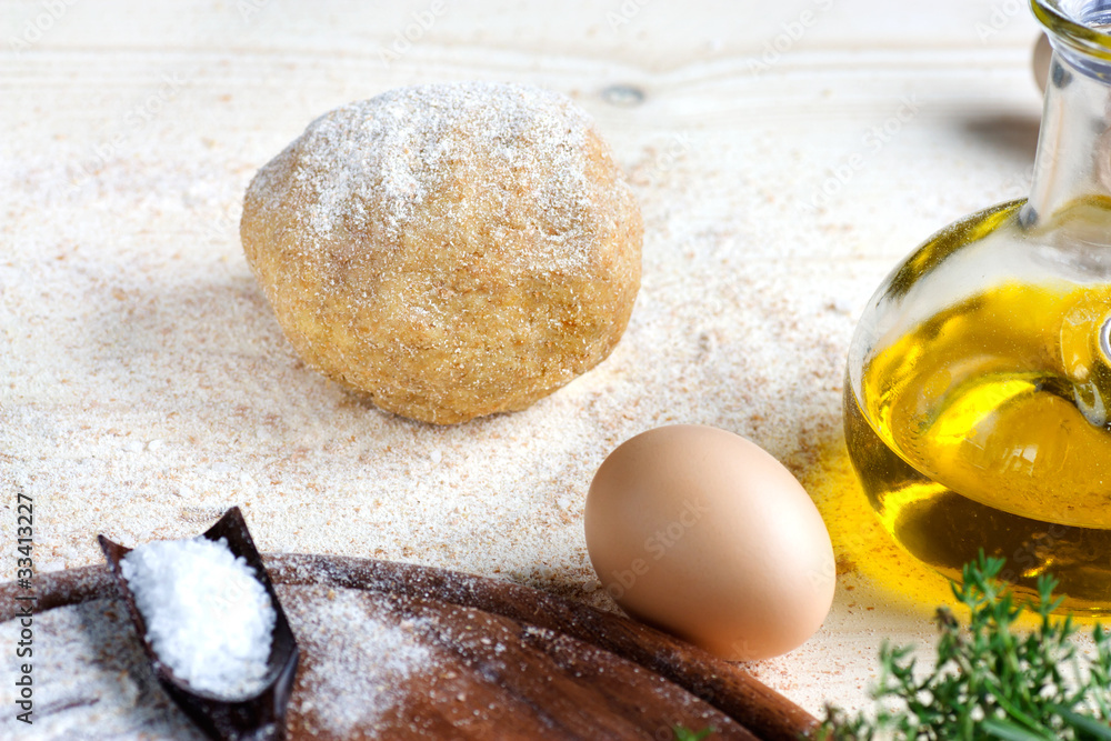 Fototapeta premium Dough ball
